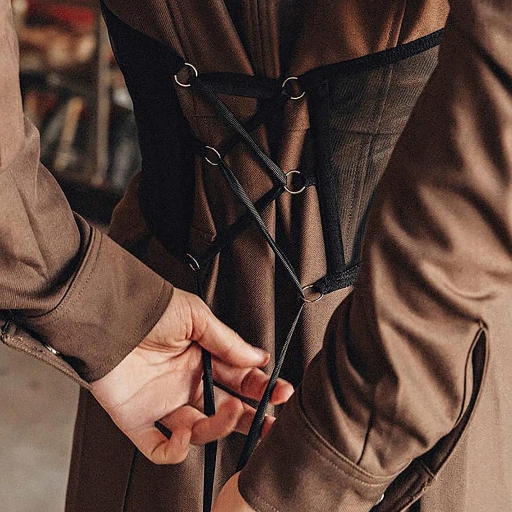 Corset Netto Garen Perspectief Ketting Decoratie Zichtbaar Elastische Riem Voor Jurk Riem Voor Vrouwen Dames