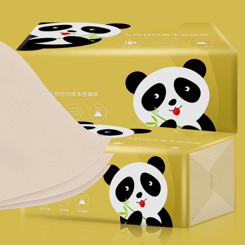 6PCS Silky Smooth Soft Premium 3-Ply Toilet Paper Kitchen Toilet Facial Tissues Soft Absorbent Tissues Paper 100% Natural Wood