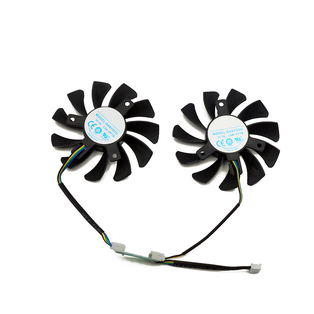 75MM GA81O2U GA81S2U GTX970 4G Cooler Fan Replacement For ZOTAC GeForce GTX 970 Graphics Card Cooling Fan