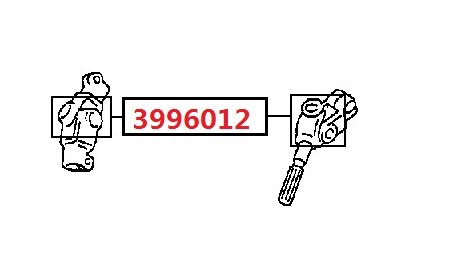 Ohjausakselin u-nivel lexus  is300 jce 10 2000-2005 & lexus  ls430/ celsior ucf 30 2000-2006 & lexus  lx570 urj 201 2007up