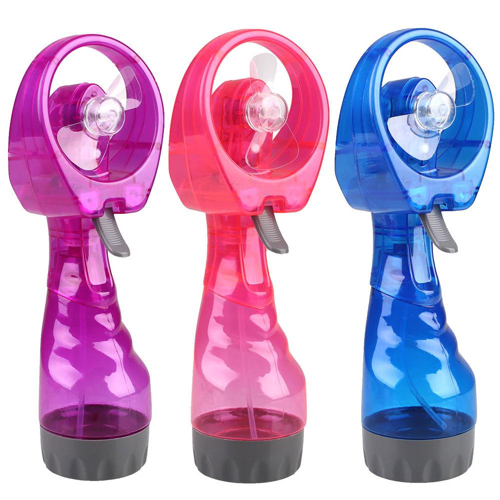 Willekeurige Kleur Abs Handheld Fan Schroevendraaier Mini Mist Mode Houvast Draagbare Handable Waternevel Zomer Strand Reizen Mini Fan: 7.2mmX27.5cm Random