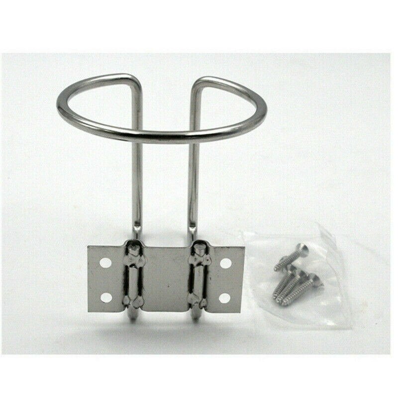 2 stk marin koppholder i rustfritt stål drikkeflaske kan koppholder båt marine yacht bobil ring koppholder bil coasters