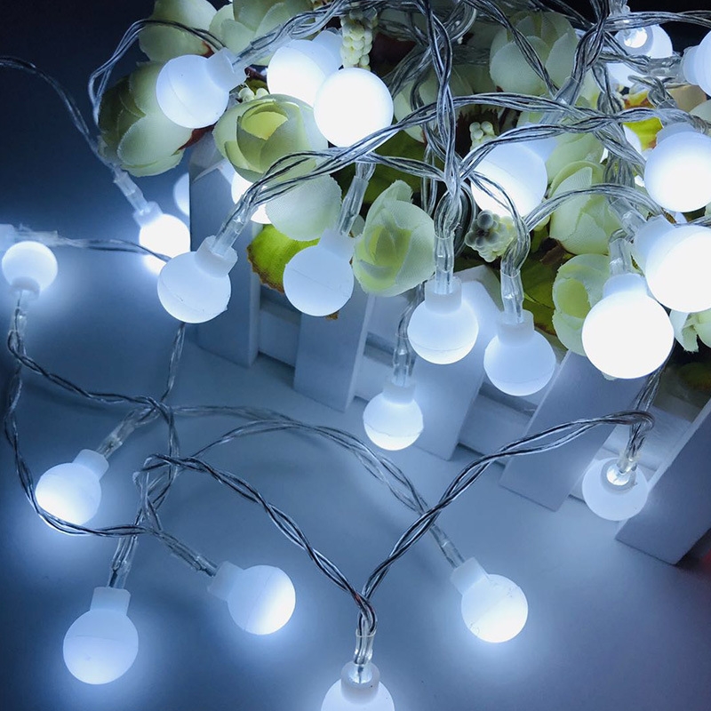 10M Usb/Batterij Power Ball Led String Lights Slinger Verlichting Buitenlamp Bruiloft Tuin Sprookjesachtige Verlichting Kerst Decoratie: changeable / 11-15W / Z