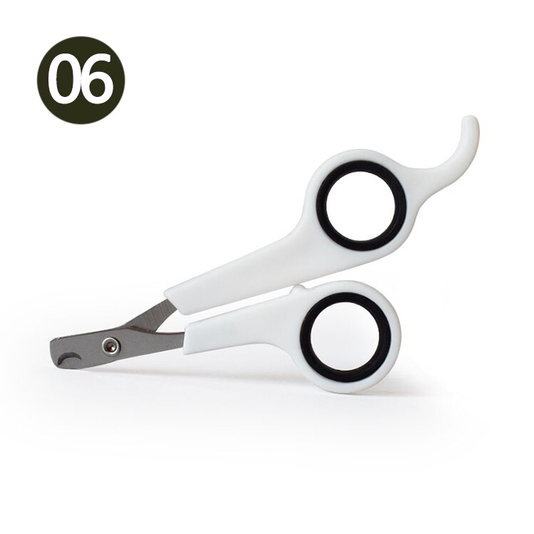 Cortador de garras para perros y Gato, tijeras para cortar uñas, animales, acero inoxidable con cerradura: 06