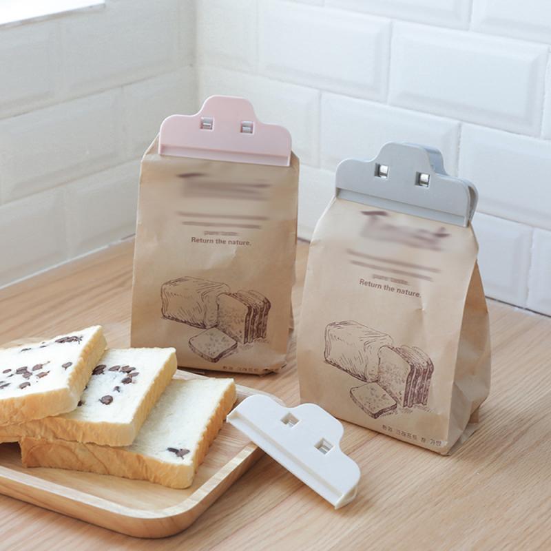 1Pc Seal Bag Clips Pour Food Storage Bag Clip Snack Sealing Clip Keeping Fresh Sealer Clamp Plastic Food Saver Kitchen Tool
