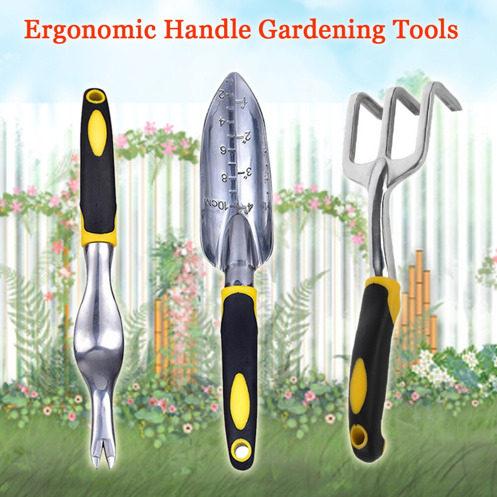 Weeder Rake Weeder Shovel Weeder Fork Dandelion Digger Puller Tools Hand Weeding Removal Cutter Ergonomic Handle Gardening Tools