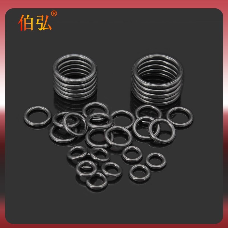 Boxed nitril siliconen rubber O-ring reparatieset kraan afdichting klep waterdichte machine oliebestendige pakking combinatie kit-.-