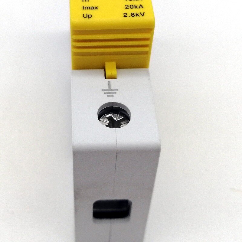Spd  dc 500v 800v 1000v 1 p 10 ~ 20ka overspanningsbeveiliging gerätableiter niedrigen spannung haus 3- polige overspanningsbeveiliging blitzschutz