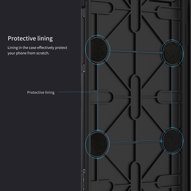 NILLKIN 2-in-1 Qi 10W Fast Car Wireless Charging Set for iPhone SE SE2 Car Holder Magnetic Case+Magnet Car Wireless Charger