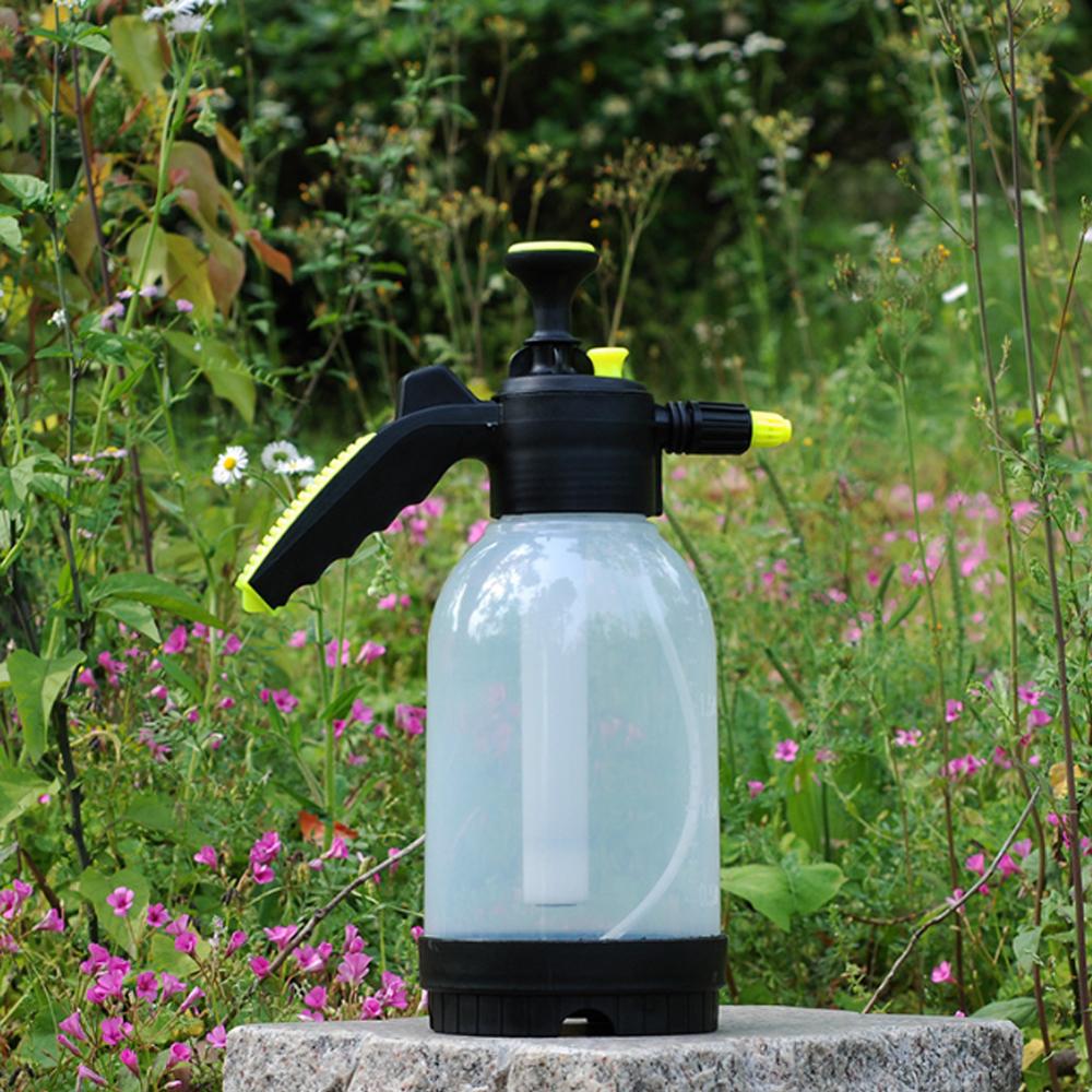 2L Pressure Foam Sprayer Foam Watering Can Pressure Pump Air Pressure Car Wash Watering Foam Nozzle Watering Can Bottle