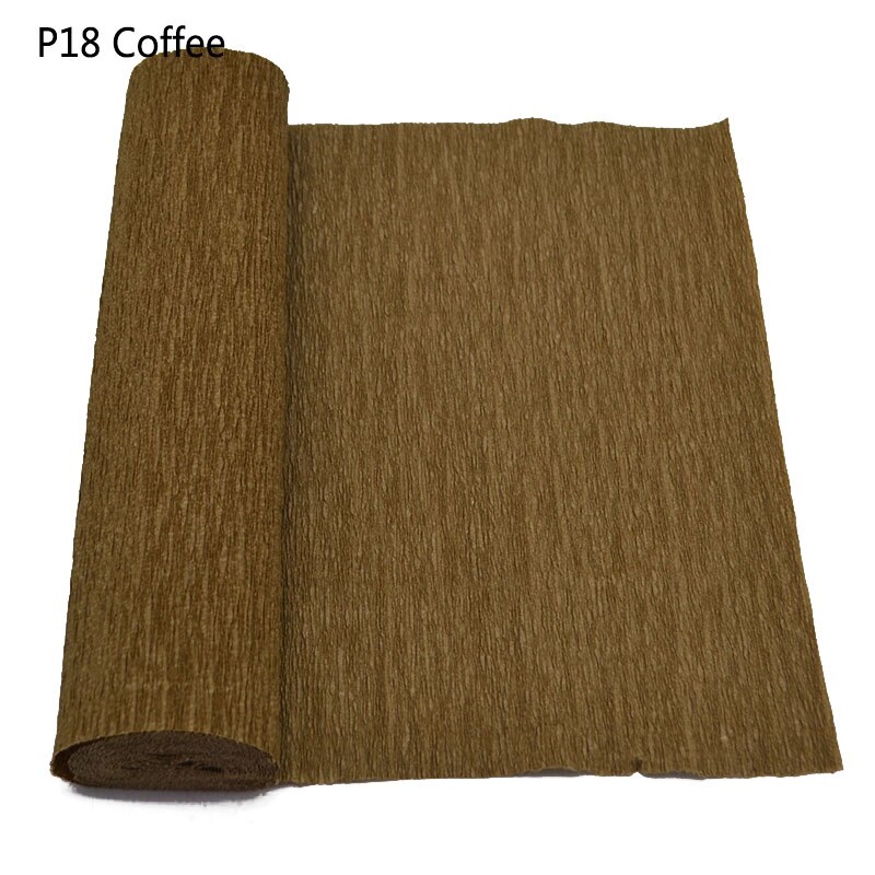 250*25cm Gefältelt Krepp Origami Papier Handwerk DIY Blume Girlande Verpackung Falten Scrapbooking Party Dekoration: P18