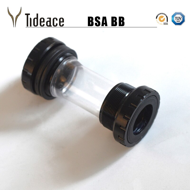 Bicycle Press Fit BSA Bottom Bracket MTB Road Cycling Plastic&Aluminum alloy Bolt 68mm Crank Axis