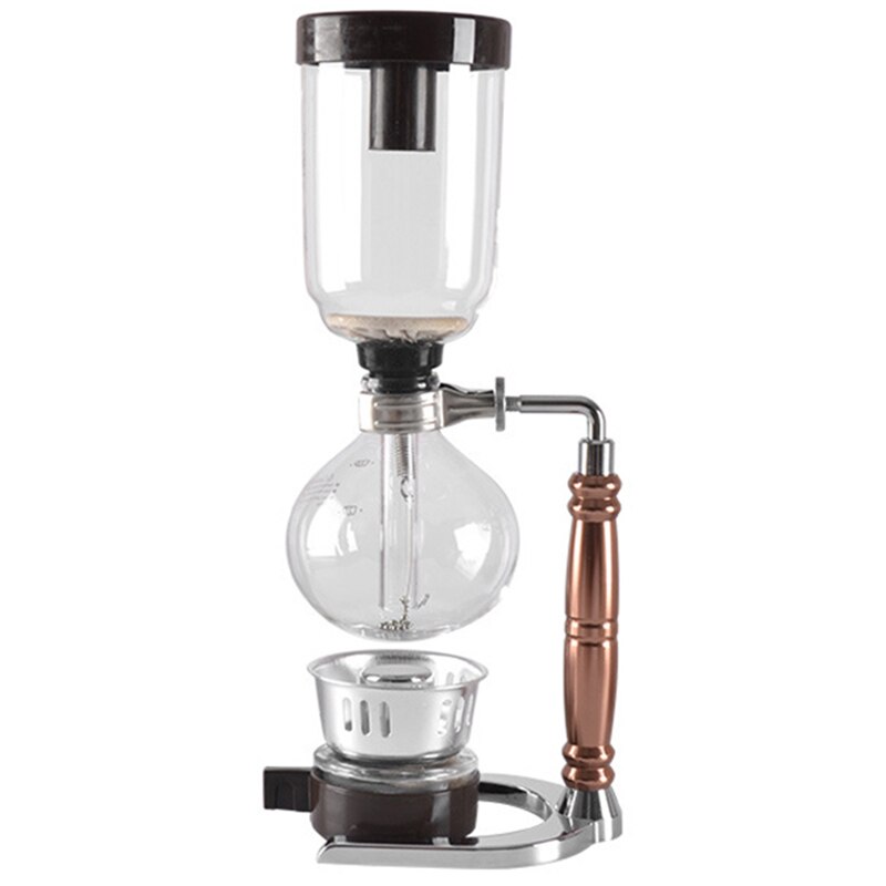 Japansk stil sifon kaffemaskine te sifon gryde vakuum kaffemaskine glas type kaffemaskine filter 3 kop