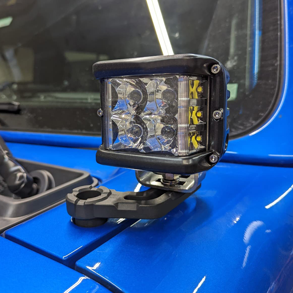 Pare-Brise en Aluminium pour Jeep Wrangler JL/JLU 2022 Gladiator JT A-Pillar, 1 Paire, -2022