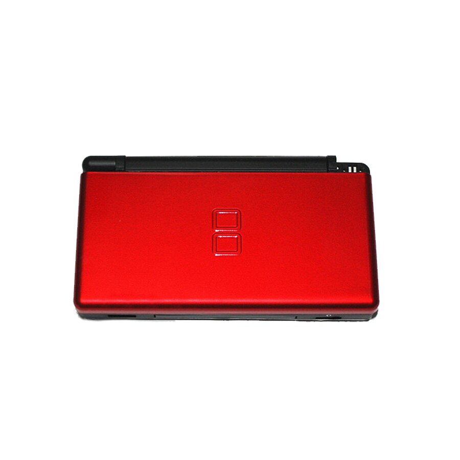 Multiple Colour Game Case Shell for Nintend DS Lite Replacement Clear Crystal Full Housing Box Cover For N DSL: Red Black