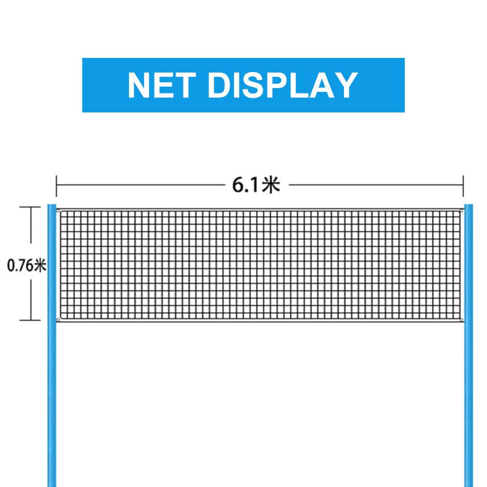 Red de bádminton para tenis y voleibol, conjunto plegable, cuadrado, móvil, exterior, interior, rejilla para estante, entrenamiento deportivo , Fitness