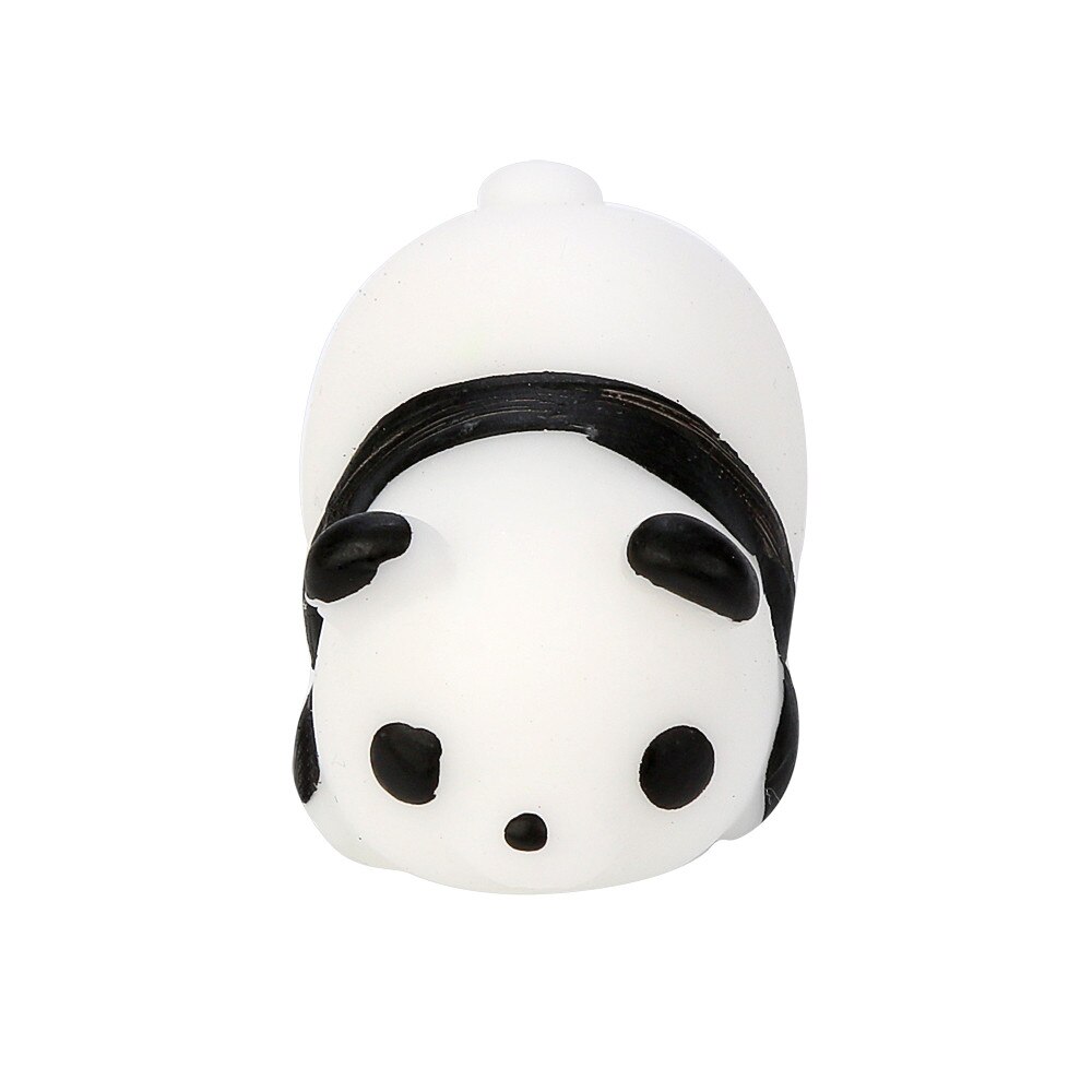 Sød panda mochi squishy squeeze legetøj healing sjov børn kawaii squishes langsomt stigende legetøj stressaflastende legetøj kawaii papirvarer  a1