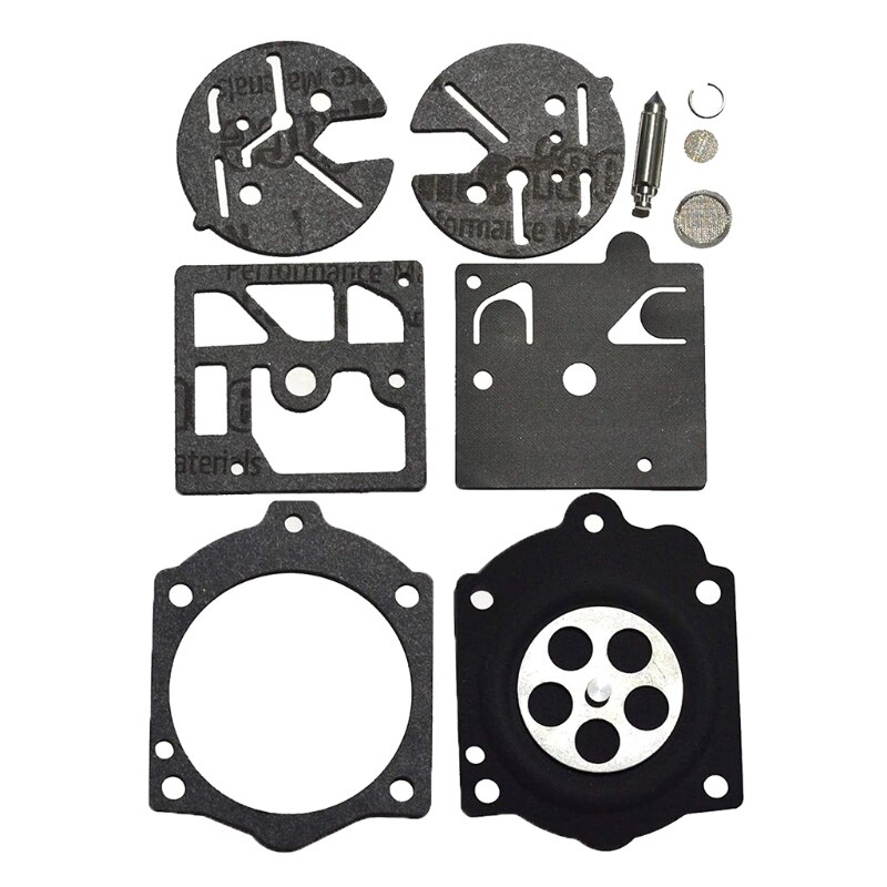 Carburetor rebuild kit carb repair set packning membran walbro  k10- hdc fit for stihl 015 homelite xl super 2/2000 walbro: Default Title