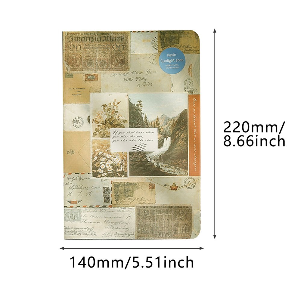 Notebook College Journals Retro Notebooks Hardcover Notebooks A5 Student Book Kraft Paper Color Journals