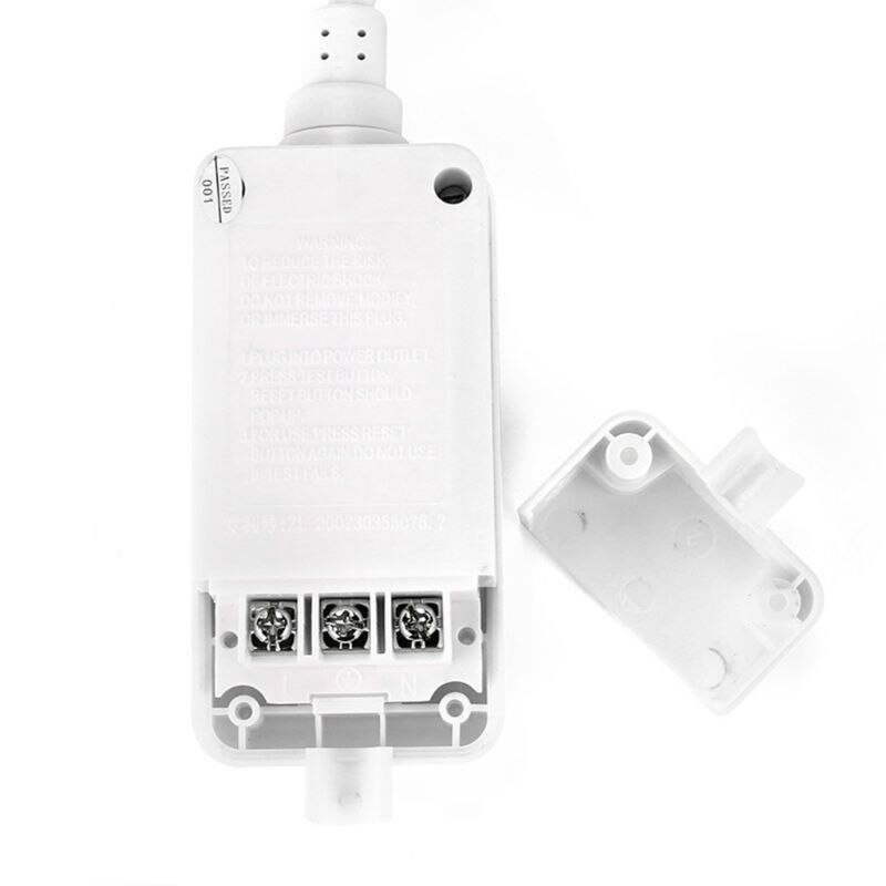 UK Safety RCD Socket Adaptor Home Circuit Breaker Cutout Plug Trip Switch 13A G6DB