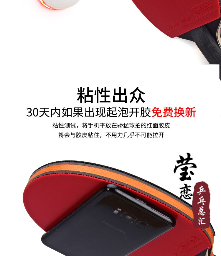 XIOM table tennis racket finished racket carbon racket blade with pimples in rubber player ping pong game