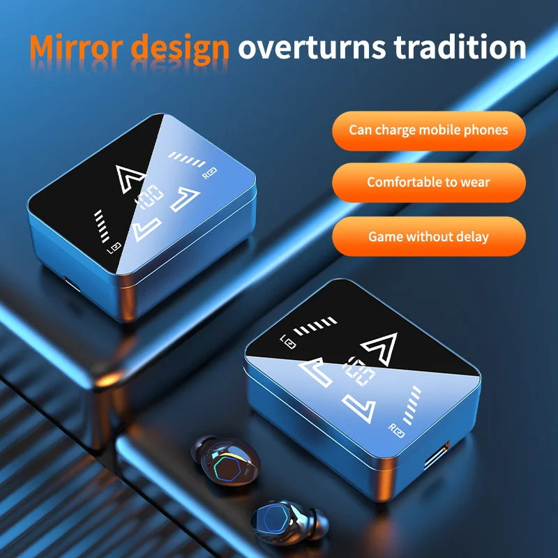 M48Pro AI Translator Earbuds Real-Time Translators Headphones 144 Languages Voice Translator Wireless Bluetooth Headset With Mic