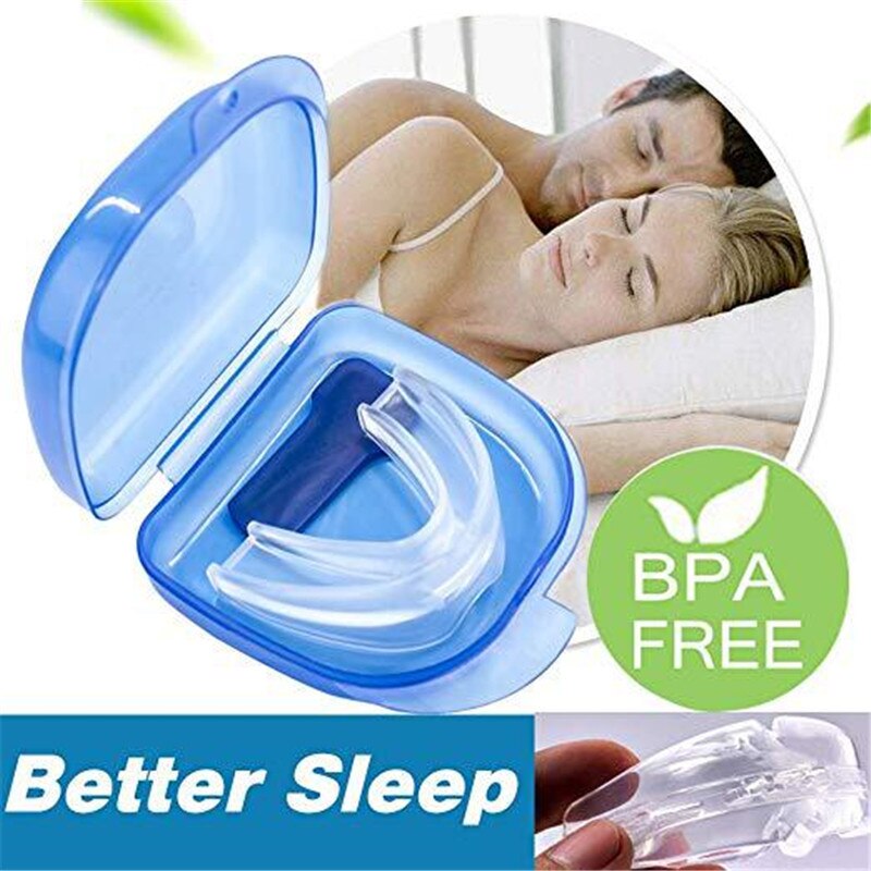 Anti-snoring Mouthpiece Device Braces Apnea Guard Bruxism Tray Sleeping Aid Mouthguard Health Care Sleep Snoring Snore Stopper