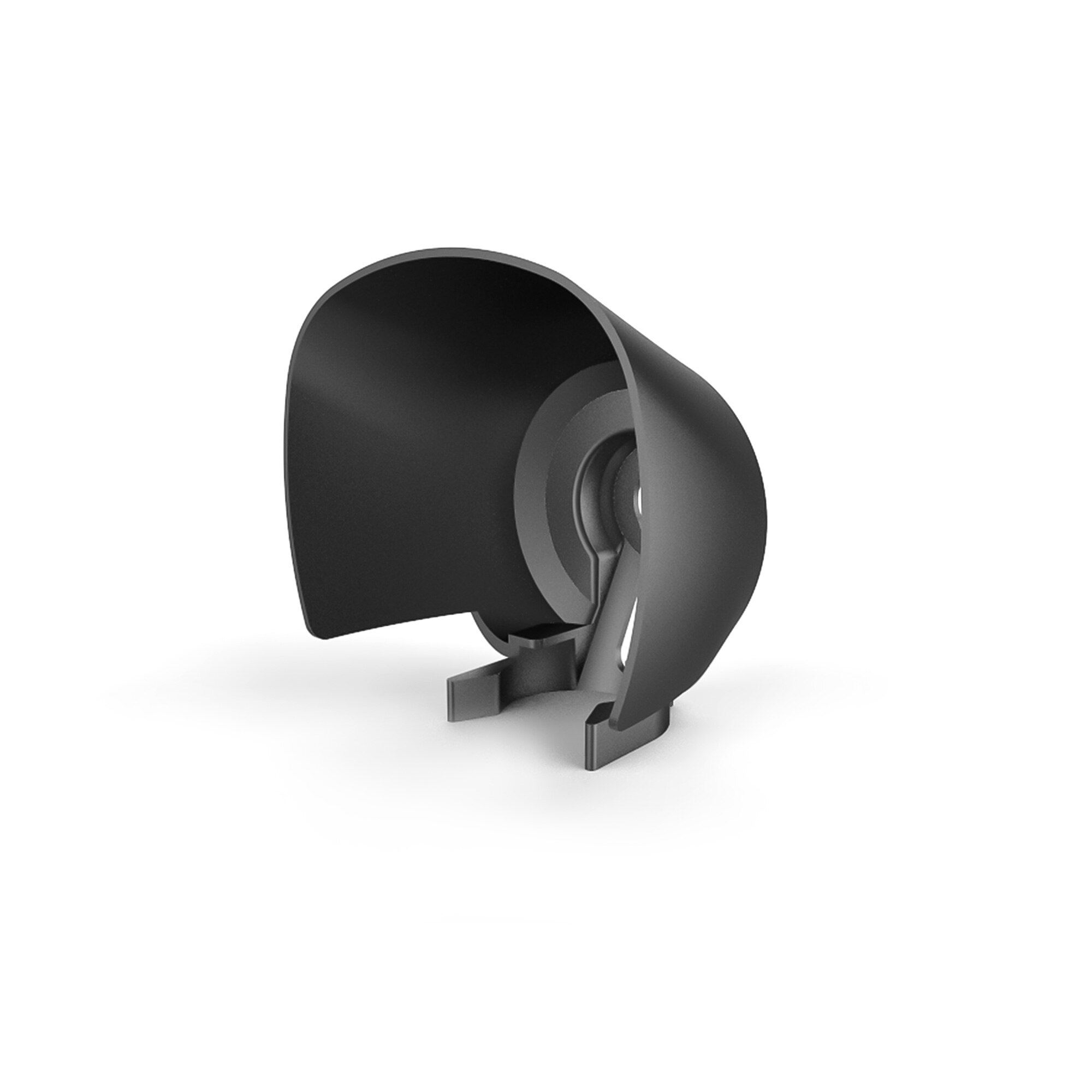 STARTRC-parasol de bolsillo para cámara Dji OSMO Pocket 2, parasol para lente de cámara, cubierta protectora, adaptador, accesorios de cardán: Negro