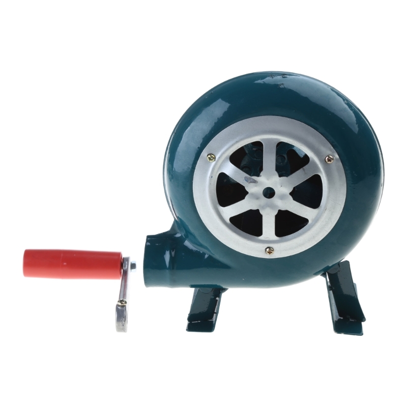 Hushålls handvev smedfläkt matlagning manuell grillfläkt luftfläkt manuell smedluftfläkt för utomhusbruk