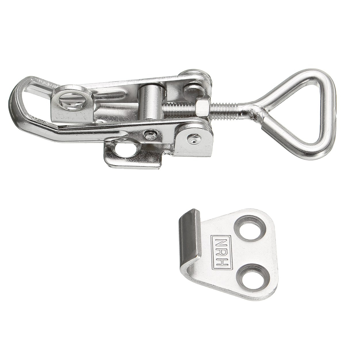 Spring Loaded Toggle Case Box Chest Trunk Latch Catches Hasp Durable Stainless Steel