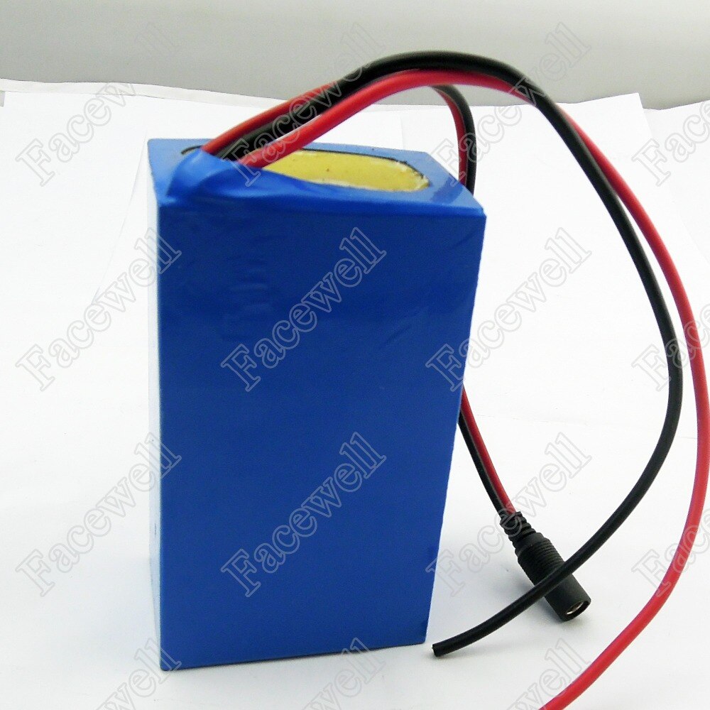 12v 12Ah Lithium battery li-ion battery pack DC plug high discharge rate 20A battery pack for wireless cctv camera lighting