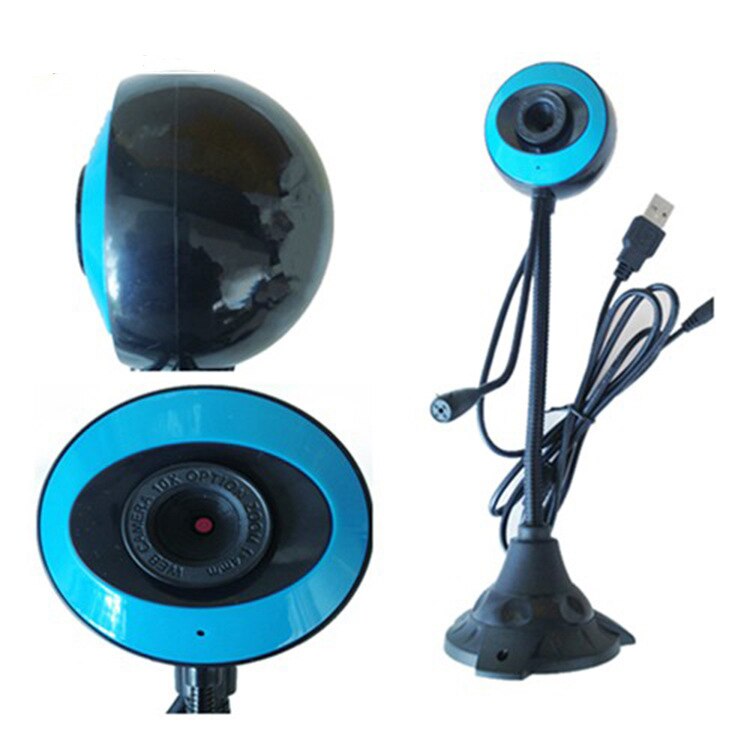 Computer 480P Webcam Video Webcam Usb Camera Ingebouwde Microfoon Video Met Microfoon Voor Remote Kantoor Video Conferentie online Klasse