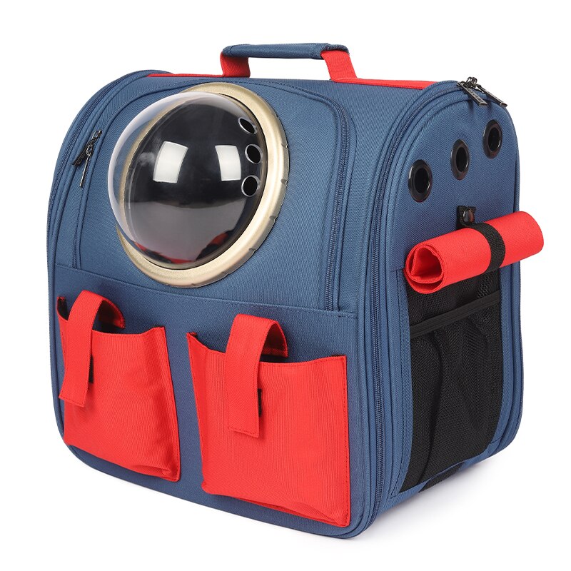 Astronauta okno nosidełko na zwierzaka designerski plecak oddychająca torba podróżna dla kota torba na ramię na zewnątrz dla małych psów koty niosące Supplie: E2