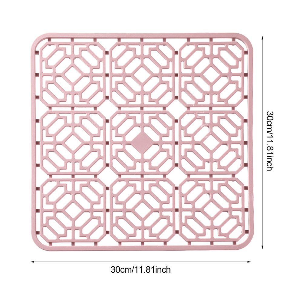 Küche Netz Edelstahl Waschbecken Schutz Matte Wärme Beständig Silikon Pad Ablauf Isolierung Pad Schüssel Schüssel Keramik Boden Trocknen