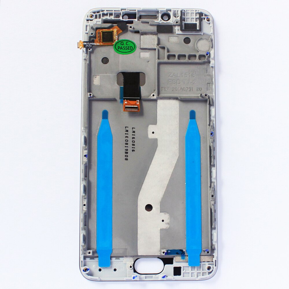 LCD Screen Assembly for Meizu M3 Note L681H - 5.5 inch 1920x1080 IPS Display Digitizer with Frame Option - Includes Tempered Glass