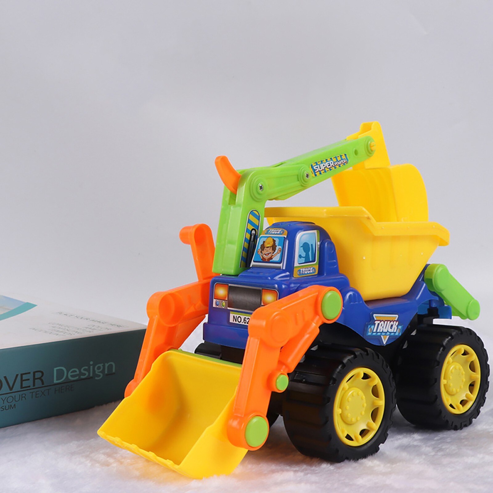 Baby Strand Techniek Voertuigen Bouwvoertuigen Speelgoed Vrachtwagen Bouw Voertuig Graafmachine Bulldozer Voor Peuters