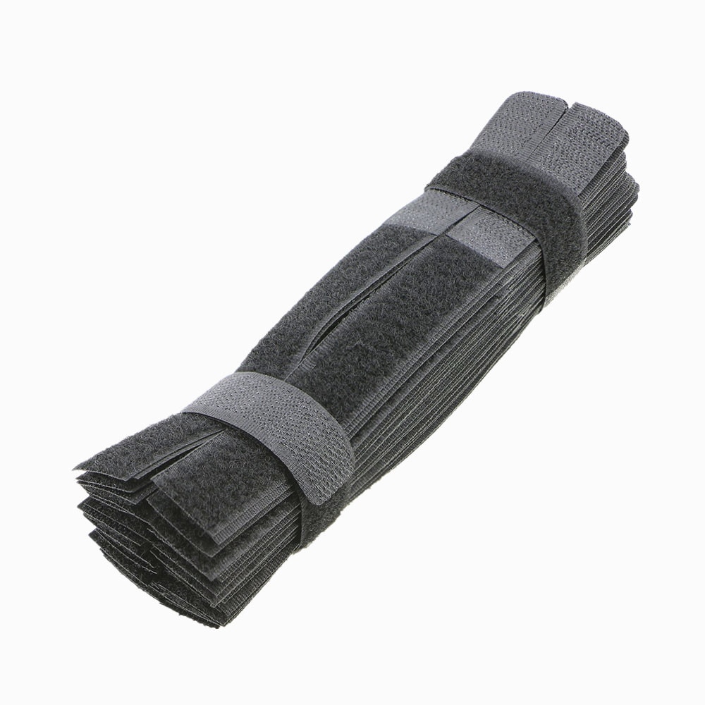 50 pz Velcro fascette riutilizzabili filo di fissaggio Flex Tape Organizer Cord Rope Holder Velcro nastro adesivo magico Лента Липучка