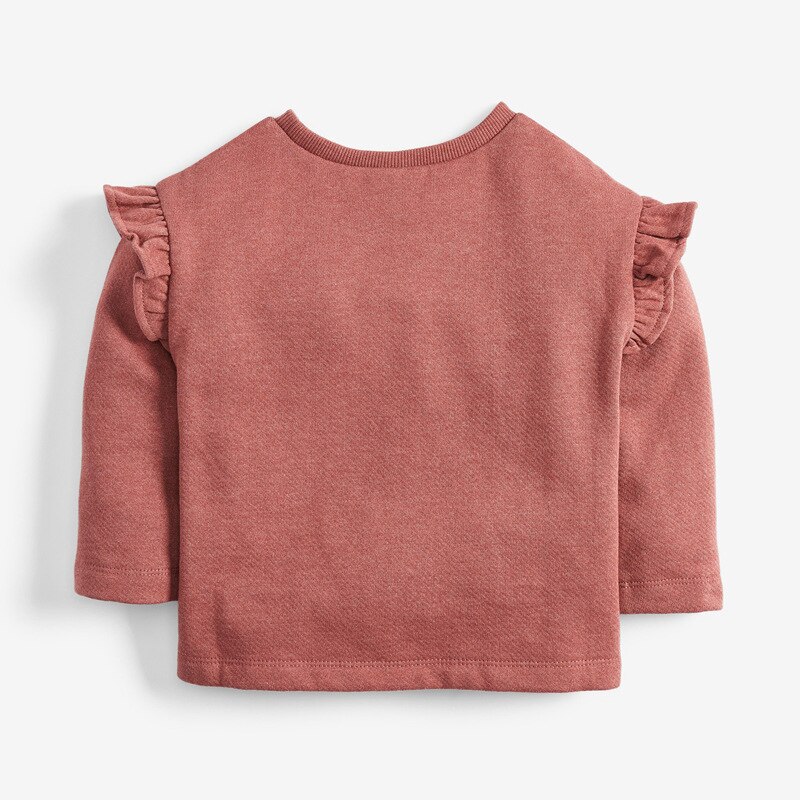 Little maven girls sweatshirts met 3d bloemenapplicaties, babymeisjes sweatshirts voor kinderen, lange mouwen, kinderkleding