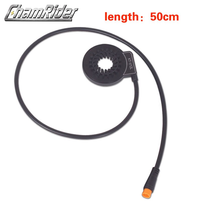 ChamRider KT PAS Pedal Assist Sensor V12L D12L BZ-4(8) BZ-10C Julet Waterproof Connector 6 Magnets Dual hall Sensors 12 Signals: V12L Julet plug