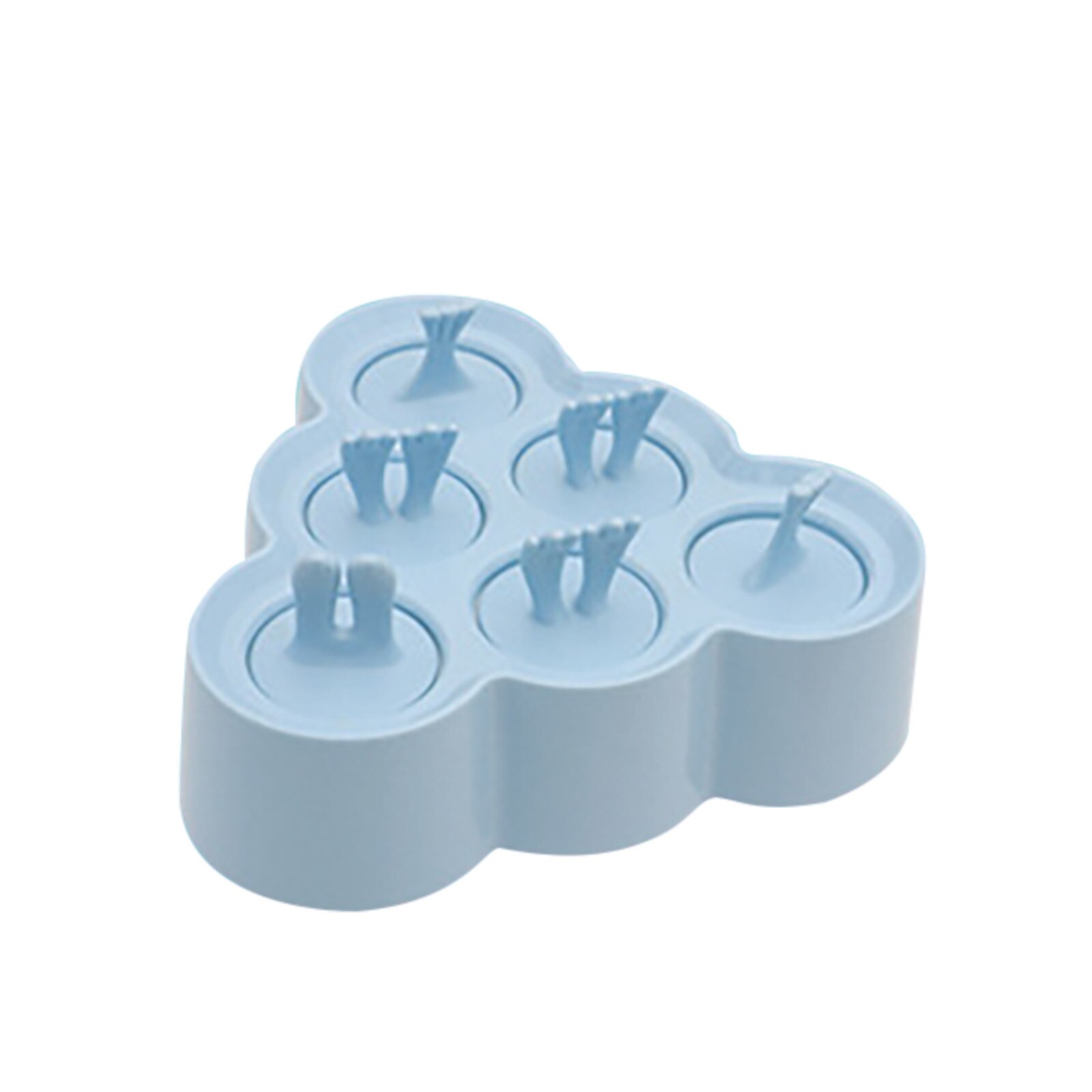 Ice Cream Tools Silicone Ice Cream Mold Ice Lolly Molds Ice With Sticks Tray Froze Форма Для Мороженого: B