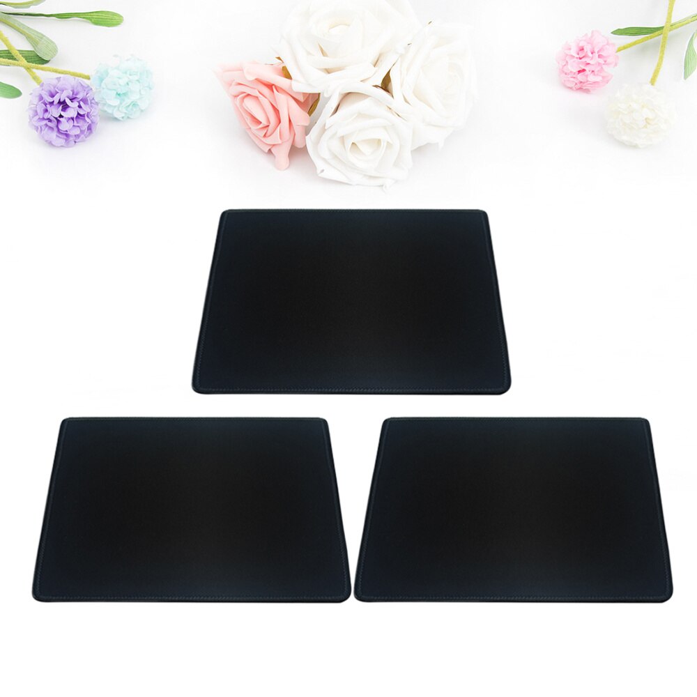 Pad Premium Non-Slip Rubber Mat for Laptop Desktop Computer PC (Black, 210 x 250 x 4mm)