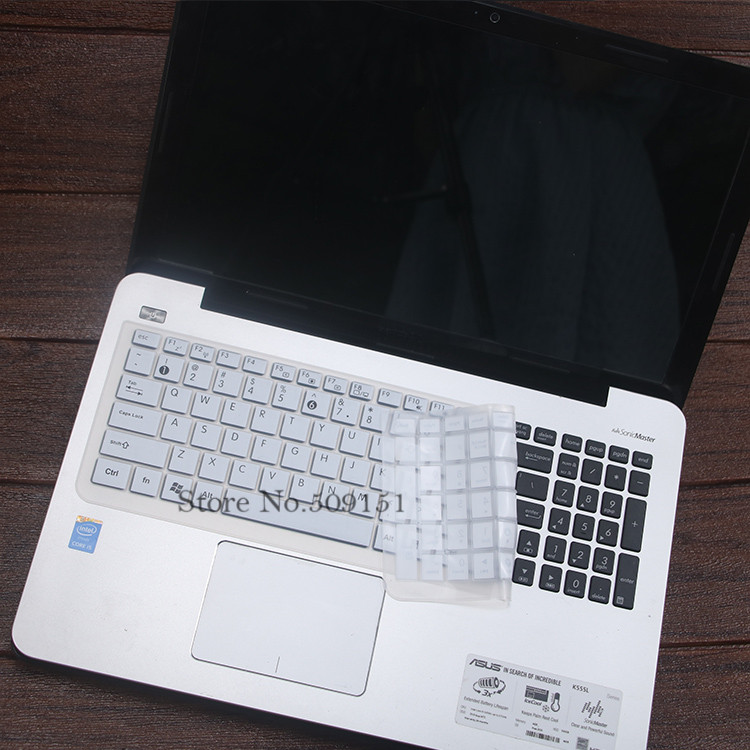17 inch Laptop keyboard Cover Protector For Asus ROG Strix GL702VS GL702vm Gl702vi gl702zc GL702VT GL702 GL502VS 17.3&quot;: White