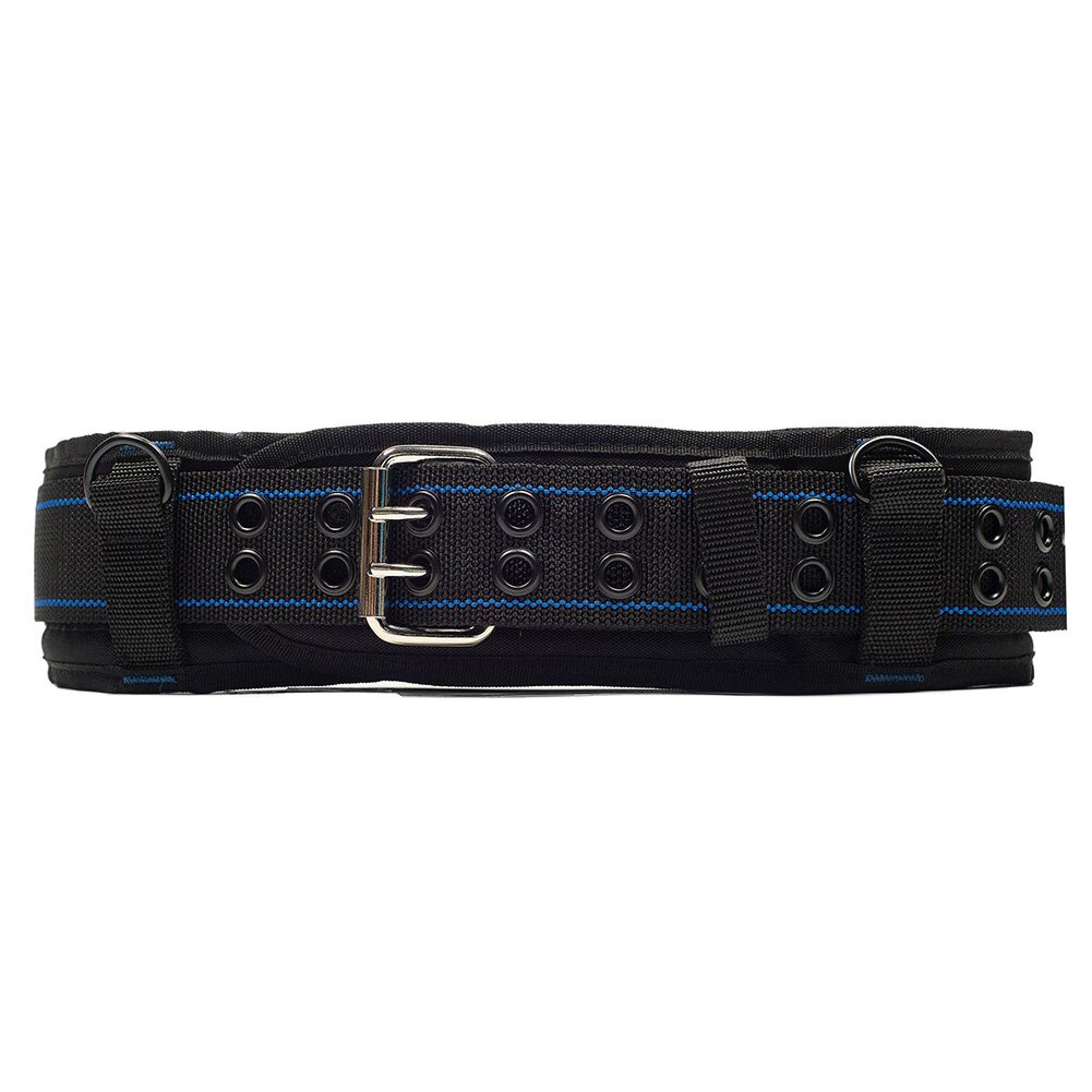 3 Inch Padded Tool Belt Work Tool Belt with Quick Release Buckle Back Support Adjustable Waist for Technician Heavy Duty Work: Blue
