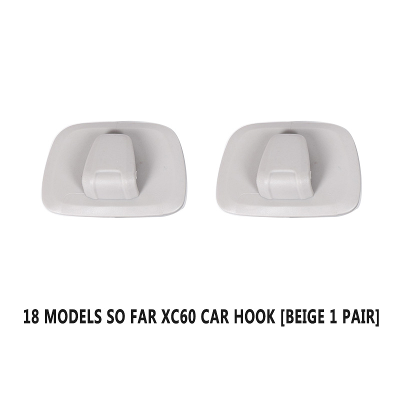 Für Volvo XC60 v60 s60 XC40 s90 v90 Auto kleiderbüGel haken hinten reihe defekt änderung spezielle haken für xc90 xc60: Beige