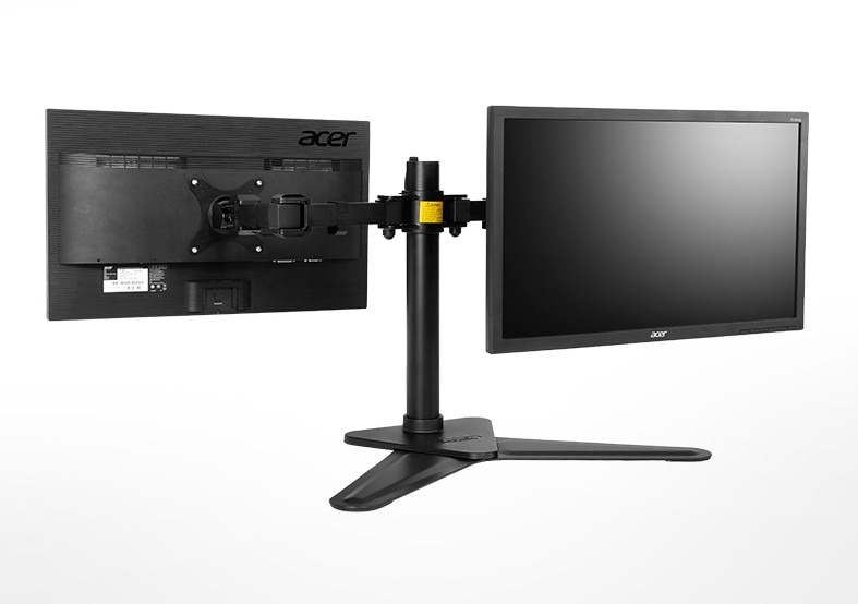 Desktop 10 "-30" dual monitor houder mount arm full motion led lcd computer display stand max. laden 10kgs elk hoofd d2d