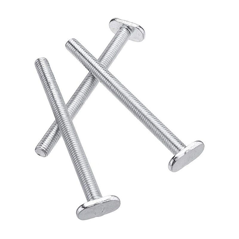 12Pcs Screw Bolt Fastener Tool M8X100mm -in Stud T-Nut Sliding Bolt for 30 Series Miter Track Woodworking Tool