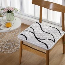 Geometrische Patroon Stoelkussens Dikker Zachte Student Seat Pad Winter Warm Kantoor Stoel Zitten Mat Antislip Pluche Kruk kussens