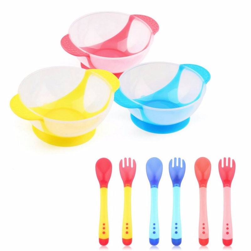 Barn baby bambu porslin fast maträtter baby skål tallrik mat utfodring servis set tallrikar för barn barn middag