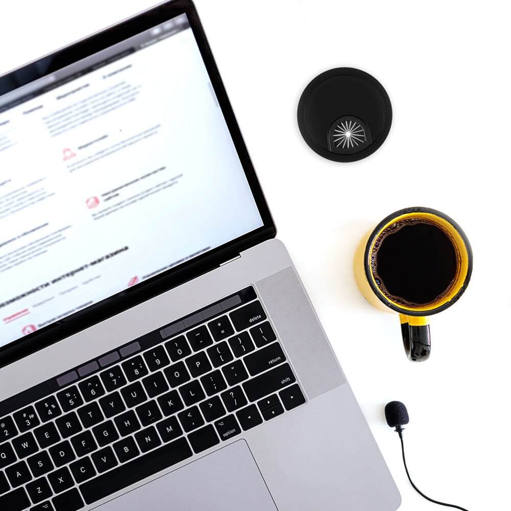 1pc Desk Cable Wire Grommet PC Computer Desk Cable Hole Cover Organizers