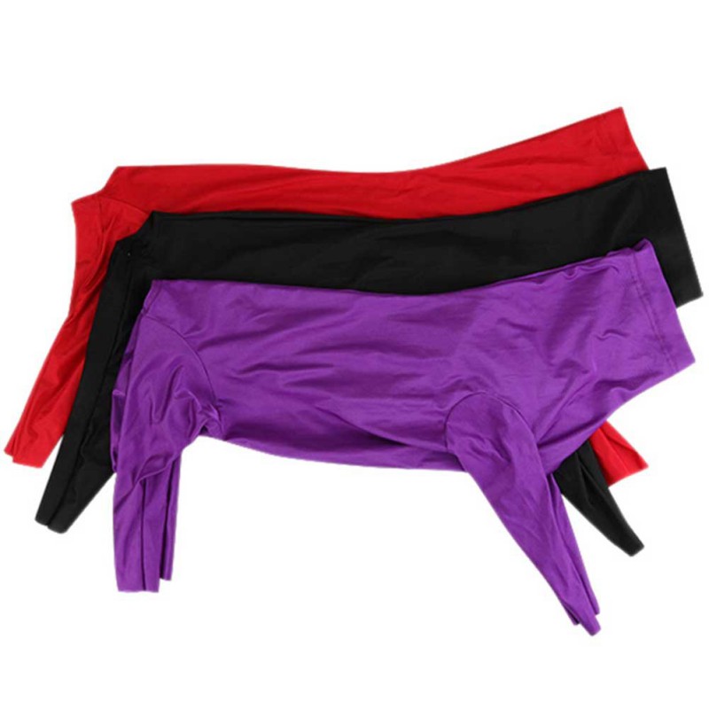 Combinaison de body à manches longues de Protection Post-opératoire pour chiens, Alternative de collier E pour combinaison de chien de récupération